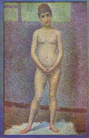 Georges Seurat Model,Front View (mk09) China oil painting art
